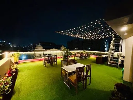 Party terrace and bar counter project detail 12